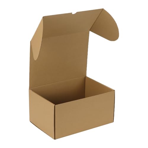HORLIMER Versandkartons, 25,4 x 17,8 x 12,7 cm, braun, Wellpappe, Literatur-Versandtasche, 1 Stück HORLIMER Versandkartons, 25,4 x 17,8 x 12,7 cm, braun, Wellpappe, Literatur-Versandtasche, 1 Stück von HORLIMER