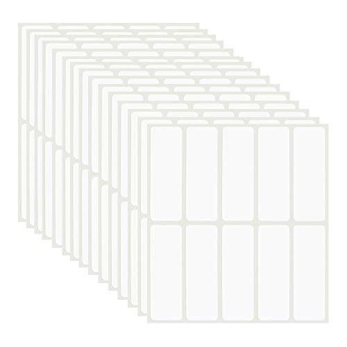 HOSSIAN 150 Stück Aktenordner Etiketten Namen Aktenumschläge Etikettenaufkleber, 1,5 x 4,0 cm, Kleine Etiketten-Namensschilder für Gläser, Flaschen, Lebensmittelbehälter, Aktenordner, 150 Stück HOSSIAN 150 Stück Aktenordner Etiketten Namen Aktenumschläge Etikettenaufkleber, 1,5 x 4,0 cm, Kleine Etiketten-Namensschilder für Gläser, Flaschen, Lebensmittelbehälter, Aktenordner, 150 Stück von HOSSIAN