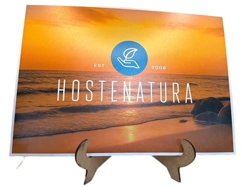 HOSTENATURA Personalisiertes Foto aus Holz mit Staffelei, 21 x 29,7 cm, originelles Geschenk, personalisiertes Geschenk HOSTENATURA Personalisiertes Foto aus Holz mit Staffelei, 21 x 29,7 cm, originelles Geschenk, personalisiertes Geschenk von HOSTENATURA
