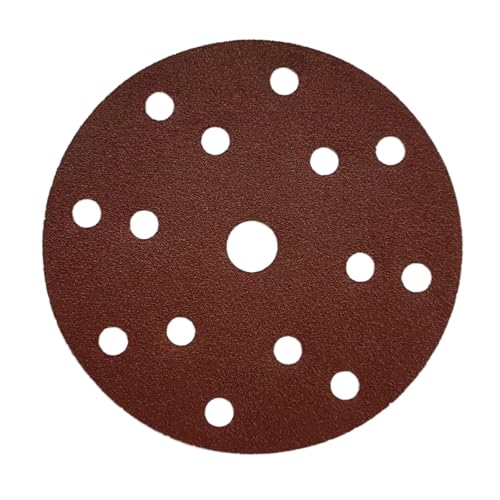 HOTCKB 50tlg Schleifpapier Scheiben Ø 150mm Schleifpapi Klett 15 Loch Exzenterschleifer Körnung 80 HOTCKB 50tlg Schleifpapier Scheiben Ø 150mm Schleifpapi Klett 15 Loch Exzenterschleifer Körnung 80 von HOTCKB