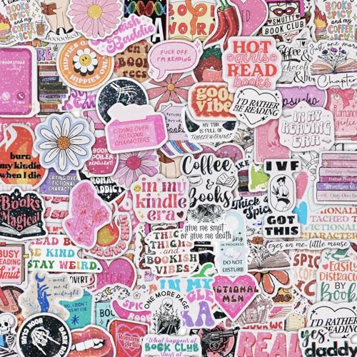 HOTUT Sticker Aesthetic,120 Stück Vintage Stickers,Reading Aufkleber, Wasserfeste Vinyl-Aufkleber für Laptop, Skateboard, Wasserflaschen, Scrapbooking, für Erwachsene und Jugendliche HOTUT Sticker Aesthetic,120 Stück Vintage Stickers,Reading Aufkleber, Wasserfeste Vinyl-Aufkleber für Laptop, Skateboard, Wasserflaschen, Scrapbooking, für Erwachsene und Jugendliche von HOTUT