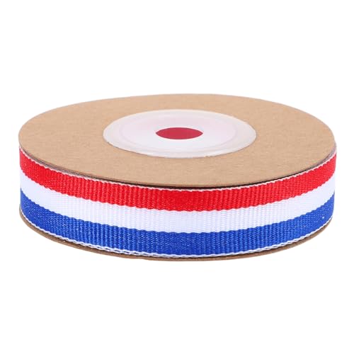 HOUDERCO 1 Rolle Tricolor Geschenkband aus Breites Yards Langes Diy Band für Geschenkverpackungen Bastelprojekte und Dekorationen von HOUDERCO