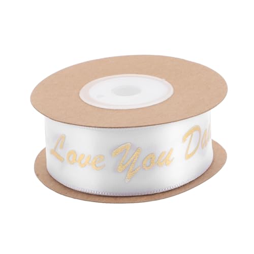HOUDERCO 1 Rolle Vaterstagsband mit Folienakzenten Geschenkband für Geschenkverpackung Kuchenverpackung und Dekorative Anwendungen für Besondere Anlässe HOUDERCO 1 Rolle Vaterstagsband mit Folienakzenten Geschenkband für Geschenkverpackung Kuchenverpackung und Dekorative Anwendungen für Besondere Anlässe von HOUDERCO