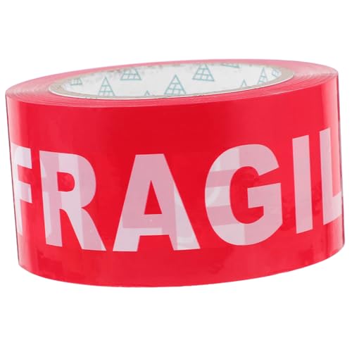 HOUDERCO 1 Rolle Warnband zerbrechlich klebrig farbig Verpackung ziehen um Schifffahrtsaufkleber Kistenband Klebebänder Packbänder Klebeband Warnbänder Sicherheitsband Polyethylenfolie rot HOUDERCO 1 Rolle Warnband zerbrechlich klebrig farbig Verpackung ziehen um Schifffahrtsaufkleber Kistenband Klebebänder Packbänder Klebeband Warnbänder Sicherheitsband Polyethylenfolie rot von HOUDERCO