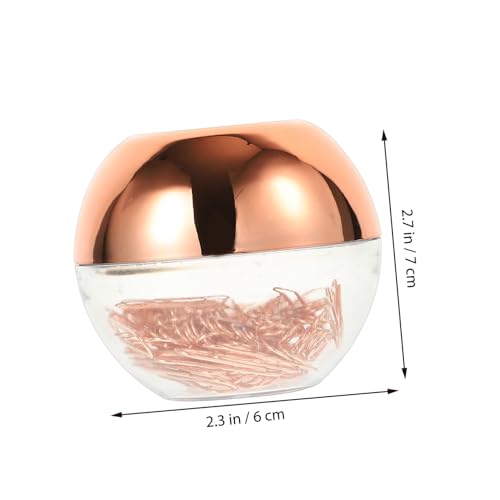 HOUDERCO 1 Schachtel Roségold Büroklammern in Box Kreative Kleine Metallklammern für Dokumente Praktische Paperclips für Büro Schule DIY Lesezeichen und Fotoalben Langlebig und Einfach zu HOUDERCO 1 Schachtel Roségold Büroklammern in Box Kreative Kleine Metallklammern für Dokumente Praktische Paperclips für Büro Schule DIY Lesezeichen und Fotoalben Langlebig und Einfach zu von HOUDERCO