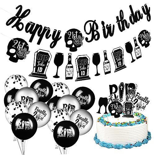 HOUDERCO 1 Set Geburtstagsparty-dekoration, Happy Birthday-banner, Geburtstagsballon-partyzubehör HOUDERCO 1 Set Geburtstagsparty-dekoration, Happy Birthday-banner, Geburtstagsballon-partyzubehör von HOUDERCO