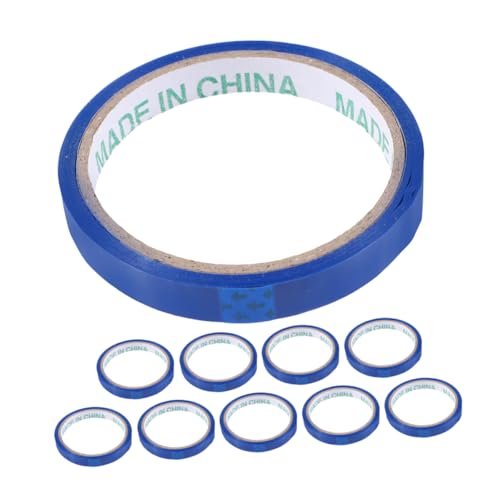 HOUDERCO 10 Rollen Dichtungsband Verpackungsdichtbänder Verpackungsbeutelbänder zum Binden Klebeband zum Abdichten von Lebensmitteln Marktbindeband farbige Dichtungsbänder bopp Blau HOUDERCO 10 Rollen Dichtungsband Verpackungsdichtbänder Verpackungsbeutelbänder zum Binden Klebeband zum Abdichten von Lebensmitteln Marktbindeband farbige Dichtungsbänder bopp Blau von HOUDERCO