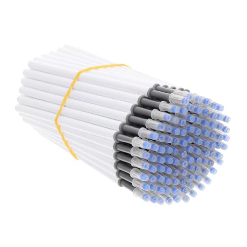 HOUDERCO 100Stücke Gelstift Nachfüllung für Kugelschreiber Hochwertige Tintenfüllungen für Radierbare Gelstifte für Studenten Kreative Projekte und Büroarbeiten Langlebig von HOUDERCO