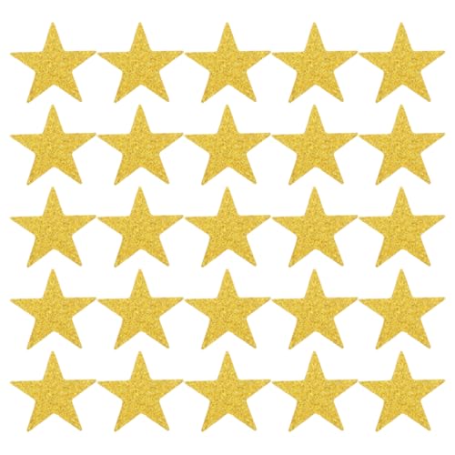 HOUDERCO 100Stücke Goldene Glitzernde Stern Papierausschnitte für DIY Projekte Tischdekoration Hochzeiten Geburtstagsfeiern Große Sternausschnitte um Ihren Feierlichkeiten HOUDERCO 100Stücke Goldene Glitzernde Stern Papierausschnitte für DIY Projekte Tischdekoration Hochzeiten Geburtstagsfeiern Große Sternausschnitte um Ihren Feierlichkeiten von HOUDERCO