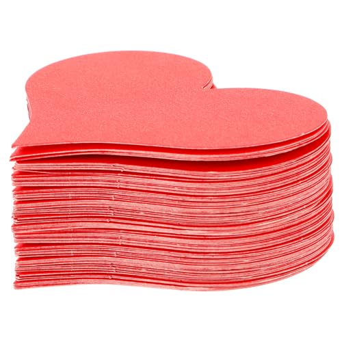 HOUDERCO 100Stücke Herzförmige Blanko Karten Für Valentinstag Kreative DIY Grußkarten Dekoration Für Blumen Für Festlichkeiten HOUDERCO 100Stücke Herzförmige Blanko Karten Für Valentinstag Kreative DIY Grußkarten Dekoration Für Blumen Für Festlichkeiten von HOUDERCO