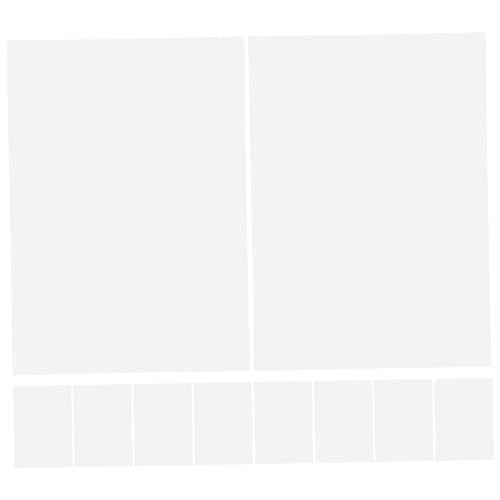 HOUDERCO 10Blätter Matte Druckmaterial für Lesezeichen PVC Bedruckbare Oberfläche für Laminierung und Heißpressen für Kreative Bastelprojekte und Hochwertige HOUDERCO 10Blätter Matte Druckmaterial für Lesezeichen PVC Bedruckbare Oberfläche für Laminierung und Heißpressen für Kreative Bastelprojekte und Hochwertige von HOUDERCO