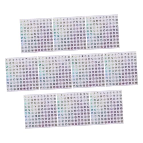 HOUDERCO 10Blätter Selbstklebende Zahlenaufkleber Reflektierende Vinyl Nummernstickers Für Organisation Lagerung Schließfächer Abnehmbar Und Rückstandslos HOUDERCO 10Blätter Selbstklebende Zahlenaufkleber Reflektierende Vinyl Nummernstickers Für Organisation Lagerung Schließfächer Abnehmbar Und Rückstandslos von HOUDERCO