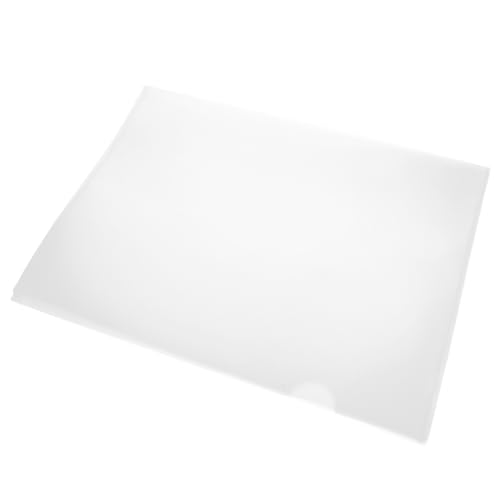 HOUDERCO 10Stücke Dokumentenmappe Transparente Dateiordner für Dokumente Multifunktionale Papierorganisatoren für Büro Schule und Reisen Leicht Langlebig und Reißfest von HOUDERCO