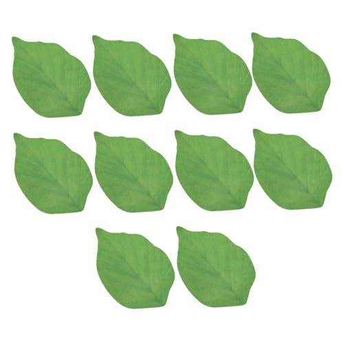 HOUDERCO 10Stücke Kreative Grüne Notizen Selbstklebende Memo Pads für Büro und Schule Praktische Haftnotizen aus Hochwertigem für Wichtige Erinnerungen von HOUDERCO