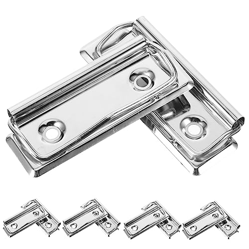 HOUDERCO 10Stücke Metall Dateiclips Multifunktionale Klemmbrett Clips Stabiler Halt für Büro und Zuhause für Dokumente und Handwerksprojekte ohne Schutzkante von HOUDERCO