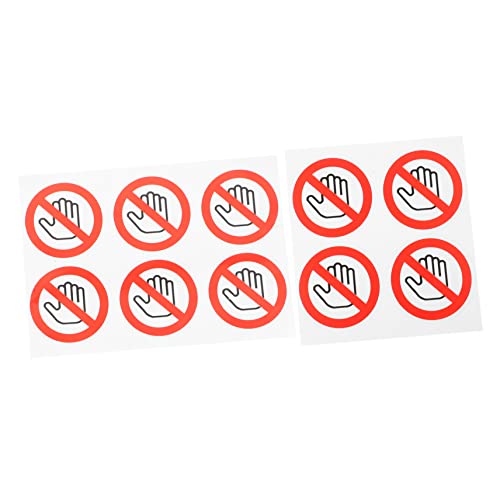 HOUDERCO 10Stücke Warnaufkleber Nicht Berühren Selbstklebende Sicherheitswarnschilder Für Maschinen Und Geräte Berührungsschutz Aufkleber HOUDERCO 10Stücke Warnaufkleber Nicht Berühren Selbstklebende Sicherheitswarnschilder Für Maschinen Und Geräte Berührungsschutz Aufkleber von HOUDERCO
