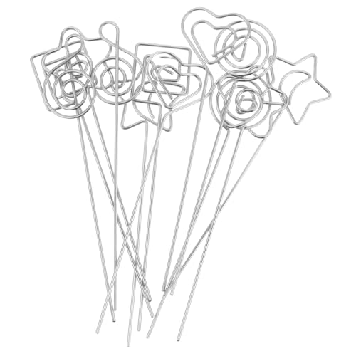HOUDERCO 12 Stück Handgefertigte Notizenhalter für Schreibtisch und Zuhause Diy Papierclip für Kreative Erinnerungen und Stilvolle Organisation von HOUDERCO