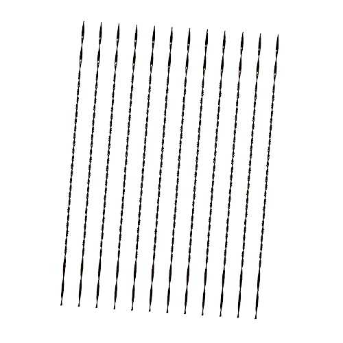 HOUDERCO 12 Stück Teiliges Spiral Zahnsägeblätter für Holzarbeiten Langlebige und Scharfe Sägeblätter Einfach zu Bedienen für Diy Projekte mit Hohem Härtegrad HOUDERCO 12 Stück Teiliges Spiral Zahnsägeblätter für Holzarbeiten Langlebige und Scharfe Sägeblätter Einfach zu Bedienen für Diy Projekte mit Hohem Härtegrad von HOUDERCO