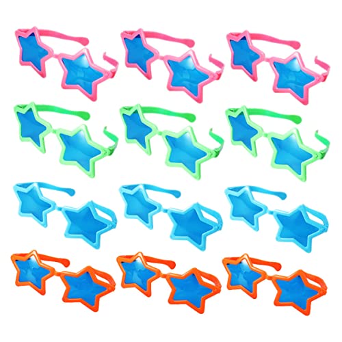 HOUDERCO 12St Gläser Partybrille für lustige favorisieren albern Neon für kinderspielzeug brillenlupe Glasses Party Brillen Kinderbrille Plastik HOUDERCO 12St Gläser Partybrille für lustige favorisieren albern Neon für kinderspielzeug brillenlupe Glasses Party Brillen Kinderbrille Plastik von HOUDERCO