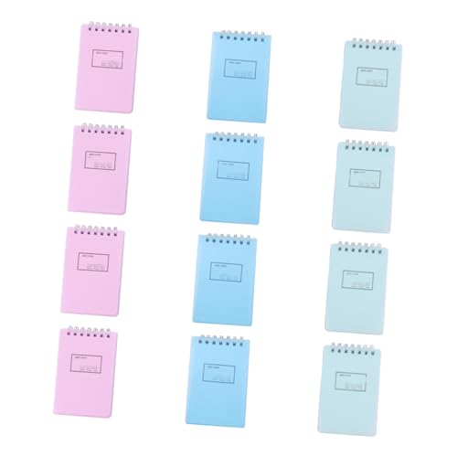 HOUDERCO 12Stücke Aufklappbarer Spiral Notizblock Tragbarer Notizblock für Kreative Anwendungen für Zuhause und Farbe Zufällig HOUDERCO 12Stücke Aufklappbarer Spiral Notizblock Tragbarer Notizblock für Kreative Anwendungen für Zuhause und Farbe Zufällig von HOUDERCO