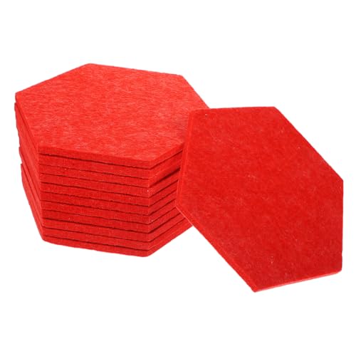 HOUDERCO 12Stücke Filzmatten Sechseckige Pinnwand für Kreative Wanddekoration Akustische Schallabsorber für Kindergarten Wohnzimmer Schlafzimmer Kantenlänge Lebendige HOUDERCO 12Stücke Filzmatten Sechseckige Pinnwand für Kreative Wanddekoration Akustische Schallabsorber für Kindergarten Wohnzimmer Schlafzimmer Kantenlänge Lebendige von HOUDERCO