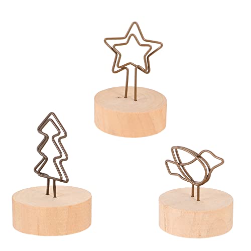 HOUDERCO 15Stücke Holz Fotoclips mit Standfuß Kreative Memo Klemmen für Karten Fotos und Notizen Dekorative Clips im Design von Baum für Büro und Veranstaltungen HOUDERCO 15Stücke Holz Fotoclips mit Standfuß Kreative Memo Klemmen für Karten Fotos und Notizen Dekorative Clips im Design von Baum für Büro und Veranstaltungen von HOUDERCO