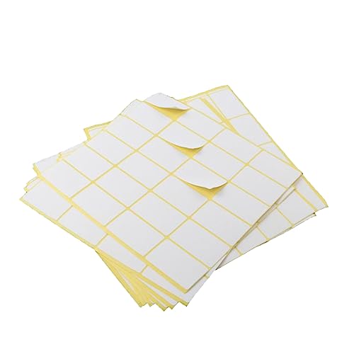 HOUDERCO 15Stücke Selbstklebende Aufkleber Leere Etiketten für Handbeschriftung für Büro Schule und Zuhause und Langlebig HOUDERCO 15Stücke Selbstklebende Aufkleber Leere Etiketten für Handbeschriftung für Büro Schule und Zuhause und Langlebig von HOUDERCO