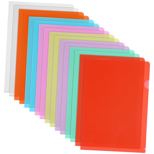 HOUDERCO 16Stücke Transparente Dokumentenmappen Typ Blattschutzmappen im Briefformat für Schule Büro und Zuhause Reißfest und Langlebig Farbcodierbar HOUDERCO 16Stücke Transparente Dokumentenmappen Typ Blattschutzmappen im Briefformat für Schule Büro und Zuhause Reißfest und Langlebig Farbcodierbar von HOUDERCO