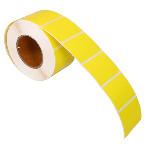 HOUDERCO 1Rolle Bedruckbares Aufkleberpapier für Etiketten Farbige Thermodrucketiketten für und Büroprojekte Selbstklebend und Vielseitig Einsetzbar von HOUDERCO