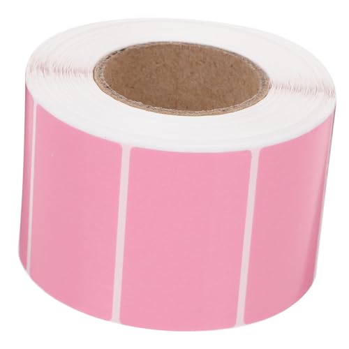 HOUDERCO 1Rolle Etikettenrolle Selbstklebende für Versand DIY Projekte Kratzfest und Reißfest Vielseitig Einsetzbar im Büro Schule und Zuhause von HOUDERCO