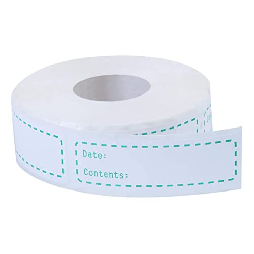 HOUDERCO 1Rolle Lebensmittelaufkleber für Datumsanzeige Praktische DIY Etiketten für Küche Grün für Lebensmittelbehälter Organisation Zuhause HOUDERCO 1Rolle Lebensmittelaufkleber für Datumsanzeige Praktische DIY Etiketten für Küche Grün für Lebensmittelbehälter Organisation Zuhause von HOUDERCO