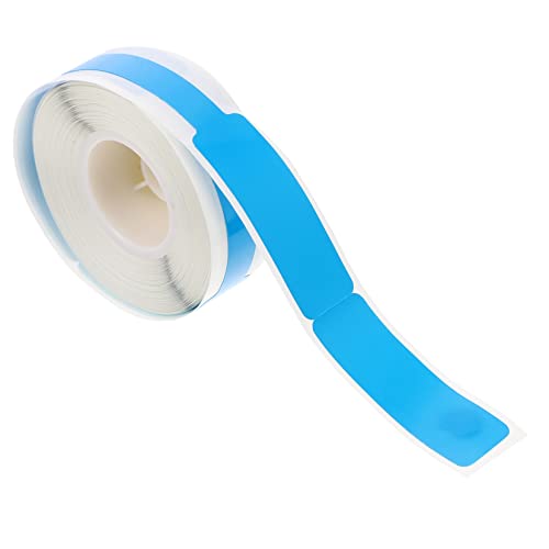 HOUDERCO 1Rolle Thermische Kabeletiketten Blaue Papieraufkleber für Kabelkennzeichnung Selbstklebend und Reißfest für Einfache Handhabung und Hohe von HOUDERCO