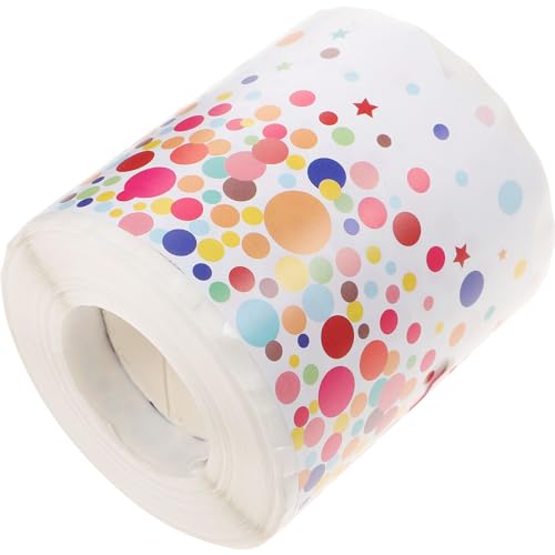 HOUDERCO 1Rolle Wellenförmiger Punkt Grenzaufkleber für Klassenzimmer Abnehmbarer DIY Sticker für Pinnwände und Tafeln zur Dekoration von und Spielzimmern HOUDERCO 1Rolle Wellenförmiger Punkt Grenzaufkleber für Klassenzimmer Abnehmbarer DIY Sticker für Pinnwände und Tafeln zur Dekoration von und Spielzimmern von HOUDERCO
