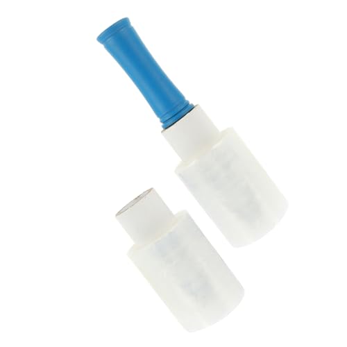 HOUDERCO 1Satz Hand Stretchfolie mit Kunststoffgriff Robuste Transparente Verpackungsfolie für Lagerhaltung und Dehnbares Material für Sicheren Transport von HOUDERCO