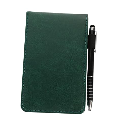 HOUDERCO 1Satz Kleines Notizbuch mit Stift Multifunktionales Memo Pad für Büro Schule und Reisen Schreibbuch für Notizen und Memos Metallstift von HOUDERCO