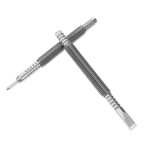 HOUDERCO 1Satz Nagelsetzer Set Federnagelstanzer für Metall und Holz Präzise Lochpositionierung Leicht und Kompakt für Profis und Heimwerker von HOUDERCO