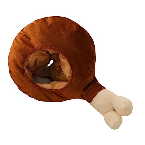 HOUDERCO Einzigartiger Drumsticks-kopfschmuck Hut Stilvolles Party-accessoire Weich Und Bequem von HOUDERCO