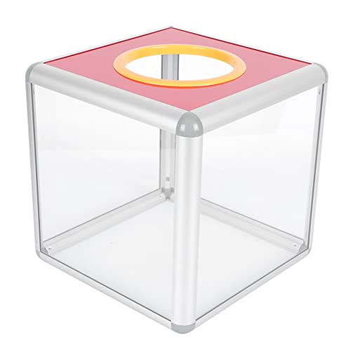 HOUDERCO 1Stück Transparente Verlosungsbox Schloss Multifunktionale Charity Box für Fundraising Abstimmungen und Gewinnspiele und Rostfrei HOUDERCO 1Stück Transparente Verlosungsbox Schloss Multifunktionale Charity Box für Fundraising Abstimmungen und Gewinnspiele und Rostfrei von HOUDERCO
