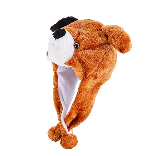 HOUDERCO üsch Tier Hut Mit Tierohren Lustige Kostümkopfdeckung Für Und Erwachsene Perfekt Für Karneval Partys Und Fotorequisiten Bär Katze Hund Design HOUDERCO üsch Tier Hut Mit Tierohren Lustige Kostümkopfdeckung Für Und Erwachsene Perfekt Für Karneval Partys Und Fotorequisiten Bär Katze Hund Design von HOUDERCO