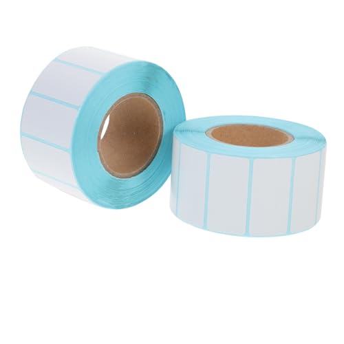 HOUDERCO 2 Rollen Thermoetiketten Selbstklebend Weiße Versandetiketten Wasser Öl Kratzfest Vielseitig Beschriftbar für Paket Adresse Flaschen Büro und Lager HOUDERCO 2 Rollen Thermoetiketten Selbstklebend Weiße Versandetiketten Wasser Öl Kratzfest Vielseitig Beschriftbar für Paket Adresse Flaschen Büro und Lager von HOUDERCO
