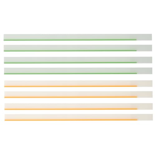 HOUDERCO 2 Sätze Lange Haftstreifen für Seitenmarkierung und Beschreibbare Lesestreifen für Effektive Index Tabs zur Verbesserung Lesefähigkeit und Konzentration von HOUDERCO