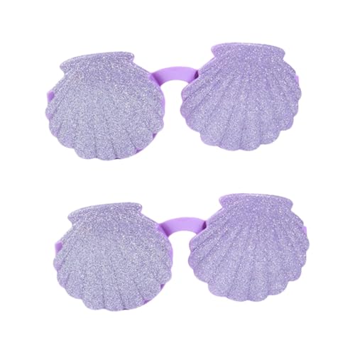 HOUDERCO 2 Stück Party Brillen Muschelform Lustige Fotorequisiten für Kreative Augenaccessoires für Partys und Feste Sichere Pc Materialien Farben für Unvergessliche HOUDERCO 2 Stück Party Brillen Muschelform Lustige Fotorequisiten für Kreative Augenaccessoires für Partys und Feste Sichere Pc Materialien Farben für Unvergessliche von HOUDERCO