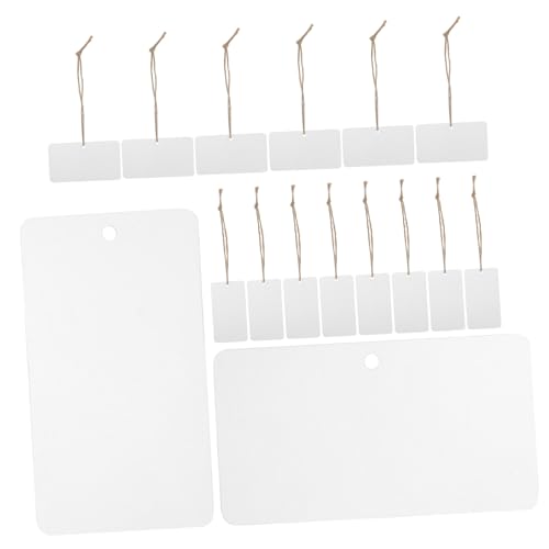 HOUDERCO 20 Sätze Acryl Aufbewahrungsetiketten Leere Hängende Etiketten mit Schnur für Organisation von Körben und Behältern für Küchen und Vorratsräume HOUDERCO 20 Sätze Acryl Aufbewahrungsetiketten Leere Hängende Etiketten mit Schnur für Organisation von Körben und Behältern für Küchen und Vorratsräume von HOUDERCO