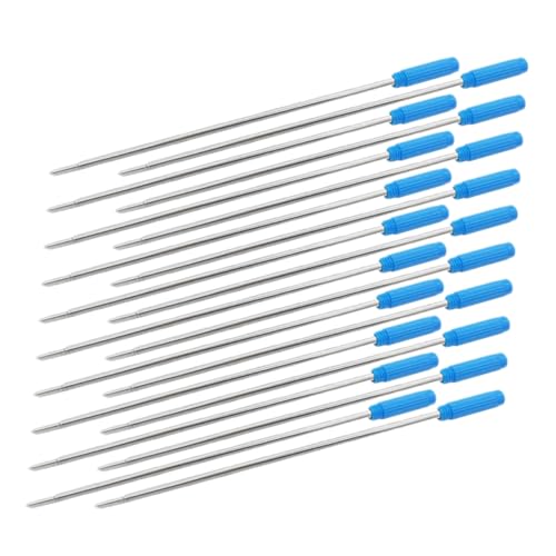 HOUDERCO 20 Stück Kugelschreiber Nachfüllungen für Metallstifte Blaue für Cross und Marken Glattes Schreiben Ersatzminen für Präzises Schreiben HOUDERCO 20 Stück Kugelschreiber Nachfüllungen für Metallstifte Blaue für Cross und Marken Glattes Schreiben Ersatzminen für Präzises Schreiben von HOUDERCO