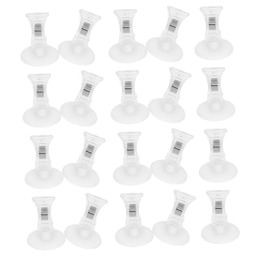 HOUDERCO 20 Stück Leichte Stabile Kunststoff Display Clips für Preisschilder und Etiketten Drehbare Halterung mit Rundem Sockel Vielseitig Einsetzbar für Einzelhandel Büro und Werbeanzeigen HOUDERCO 20 Stück Leichte Stabile Kunststoff Display Clips für Preisschilder und Etiketten Drehbare Halterung mit Rundem Sockel Vielseitig Einsetzbar für Einzelhandel Büro und Werbeanzeigen von HOUDERCO