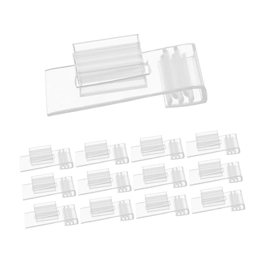 HOUDERCO 20 Stück Teiliges Transparente Regalclip Etikettenhalter Stabiler Preisschildhalter für Supermarkt Verkaufsdisplay Flexibel Wiederverwendbar für Geschäfte und Preisanzeigeschild HOUDERCO 20 Stück Teiliges Transparente Regalclip Etikettenhalter Stabiler Preisschildhalter für Supermarkt Verkaufsdisplay Flexibel Wiederverwendbar für Geschäfte und Preisanzeigeschild von HOUDERCO