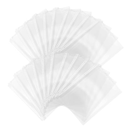 HOUDERCO 20Stücke Klarsichttaschen mit Löchern Wasserdichte Dokumentenordner für Schule Büro und Zuhause Transparente Kunststoffhüllen für Fotos und Zertifikate HOUDERCO 20Stücke Klarsichttaschen mit Löchern Wasserdichte Dokumentenordner für Schule Büro und Zuhause Transparente Kunststoffhüllen für Fotos und Zertifikate von HOUDERCO