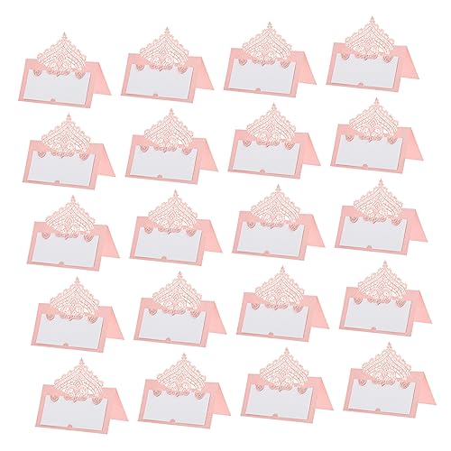 HOUDERCO 20Stücke Spitzensitzkarten Platzkarten für Hochzeiten und Feiern Handgeschriebene Namenskarten für Tischdekoration und Gästeplatzierung HOUDERCO 20Stücke Spitzensitzkarten Platzkarten für Hochzeiten und Feiern Handgeschriebene Namenskarten für Tischdekoration und Gästeplatzierung von HOUDERCO