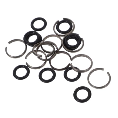 HOUDERCO 24 Sätze Sicherungsringe Für Schlagschrauber, Professionelle Sicherungsring-clips Für Elektrische, Pneumatische Schraubenschlüssel, Einfach Zu Installierendes Ersatzset von HOUDERCO