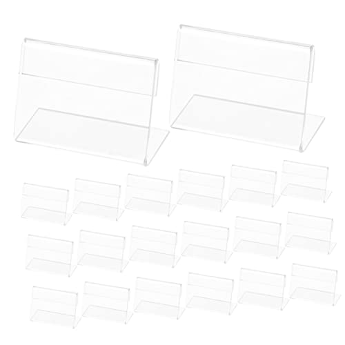 HOUDERCO 25Stücke Acrylzeichenhalter Transparent Förmig für Hochzeitstischnummern Namensschilder Preisschilder Langlebig und Bruchsicher HOUDERCO 25Stücke Acrylzeichenhalter Transparent Förmig für Hochzeitstischnummern Namensschilder Preisschilder Langlebig und Bruchsicher von HOUDERCO